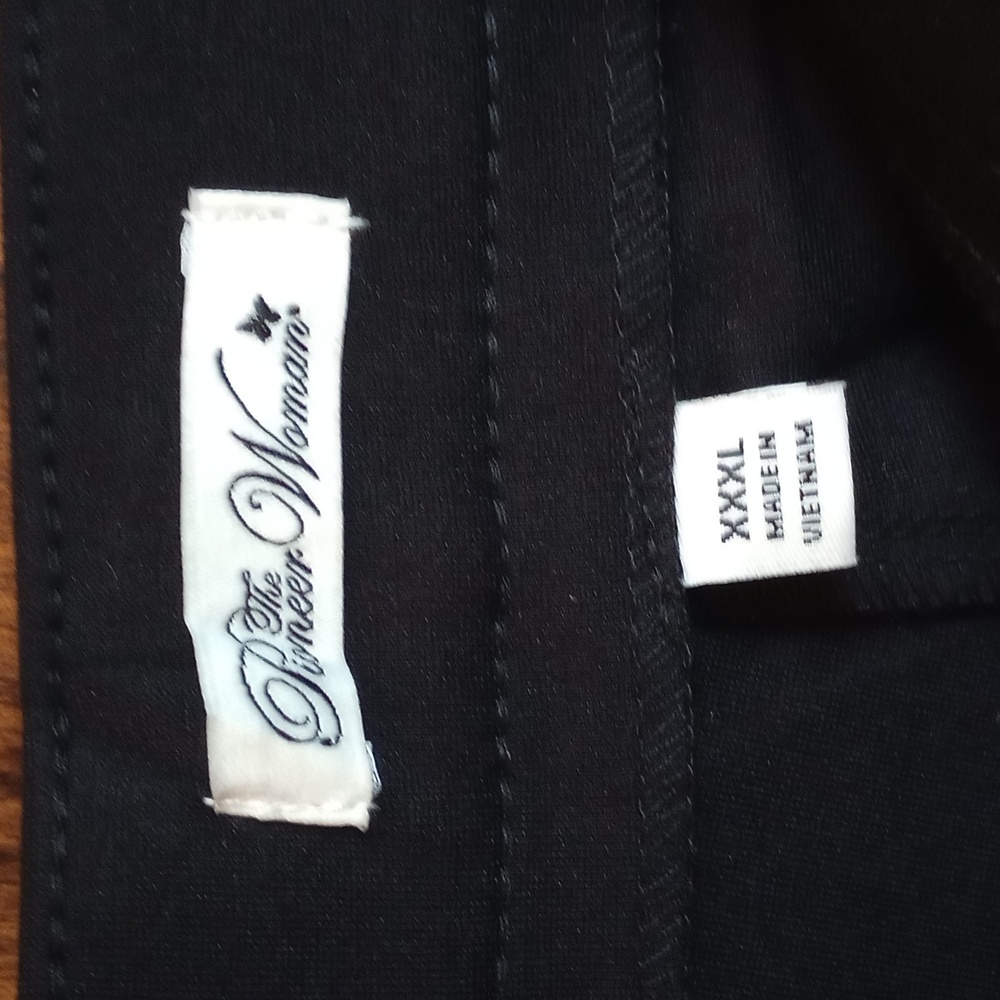 NWT Pioneer Woman Black Ponte Leggings Size XXXL 22W - Picture 5 of 7
